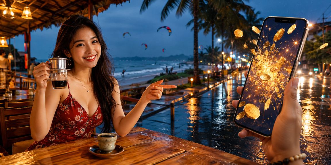 Người dùng kiểm tra lộ trình đọc thông tin xổ số trên giao diện 978